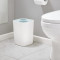 Контейнер мусорный split™ для ванной комнаты, бело-голубой