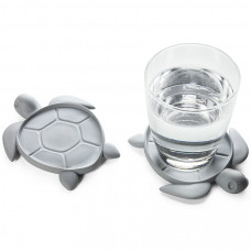 Подставка под стаканы save turtle, серый