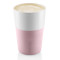 Набор чашек для латте, 360 мл, 2 шт, розовый