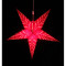 Led-светильник подвесной star 60 см., красный