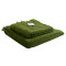Полотенце для рук с бахромой оливково-зеленого цвета essential, 50х90 см