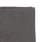 Скатерть на стол из умягченного льна с декоративной обработкой темно-серого цвета essential, 143х143