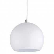 Лампа подвесная ball, 16х?18 см, белая матовая, белый шнур
