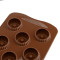 Форма для приготовления конфет choco crown 11 х 24 см силиконовая