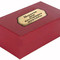 Набор из трех стопок с золотой отводкой(СССР, латунь) в картонном футляре с накладкой Подарок настоящему мужчине